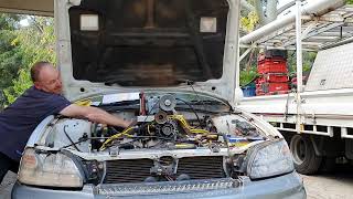 Supercharged Subaru Outback Test Run