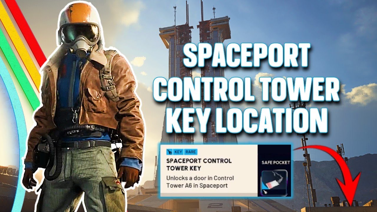 Arc Raiders Spaceport Control Tower Key Location (Spaceport Map Guide ...
