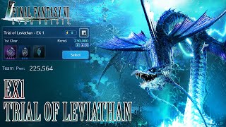 Trial of Leviathan EX1 battle guide || Final Fantasy VII Ever Crisis