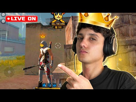 FREE FIRE ONN 🔴 NAO ME TRAVEMMM PRECISO DO ELITE  💜 ONEXT AO VIVO 💜