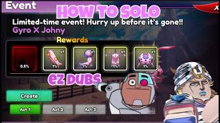 NEW Upd How To Solo The JoJo Event In Anime Guardians screenshot 3