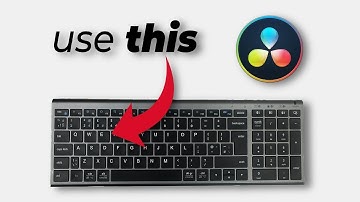 My Keyboard Shortcuts in Davinci Resolve (FREE Keyboard Layout)