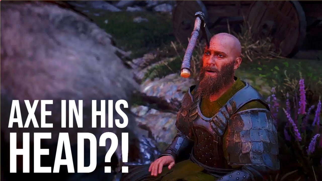 HE HAS AN AXE IN HIS HEAD?! ASSASSIN'S CREED VALHALLA | Complete World Event Mystery Location Guide