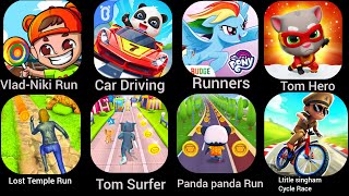 Vlad-Niki Run,Car Driving,Runners,Tom Hero,Lost Temple Run,Tom Surfer,Panda panda Run, screenshot 3