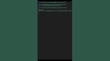 StudentRepositry.java for react project | StudentRepositry class for Student Management System code