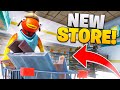 I opened up a SHOPPING CENTER in Fortnite... (super funny)