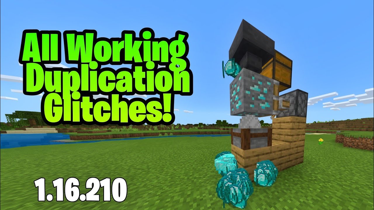 ALL WORKING DUPLICATION GLITCHES IN MINECRAFT 2021 YouTube