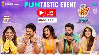  F3 - FUNtastic Event LIVE | Venkatesh, Varun Tej | Anil Ravipudi | DSP | Dil Raju Image