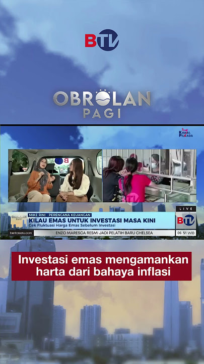 Investasi Emas Mengamankan Harta dari Bahaya Inflasi | Obrolan Pagi