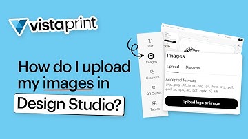 How do I upload my Image in Design Studio?