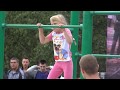 6 years old Workout Girl | Девочка 6 лет занимается воркаутом с отцом - Настя Холод