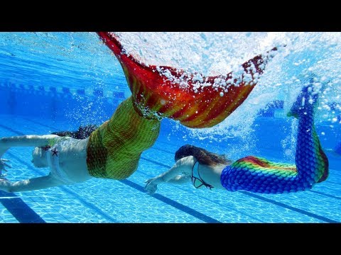 Финны учатся плавать, как русалки