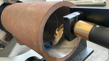MIG/MAG/FCAW Pressure nozzle inner hole automatic cladding machine/inner surface overlaying machine