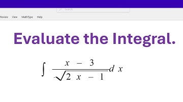 Integraal van (x - 3)/sqrt(2x - 1)