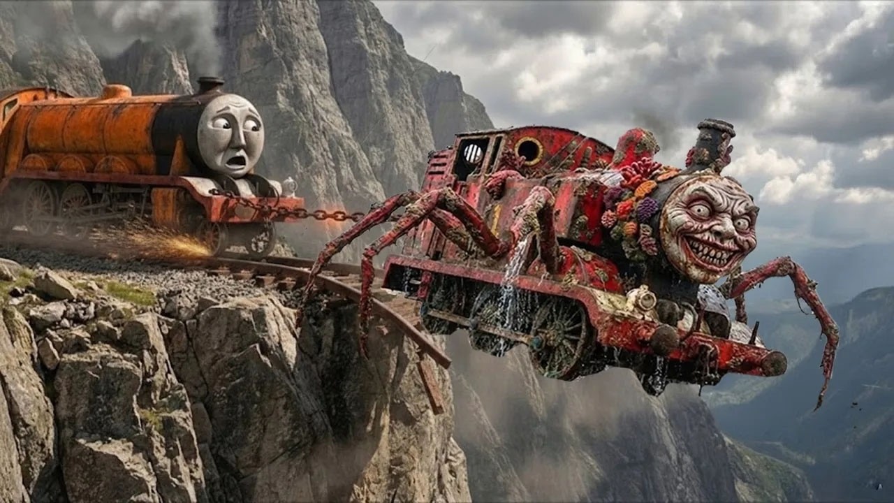 Forgotten for 100 Years: Full ASMR Restoration of the Rusted Nightmare – James vs. Choo Choo Charles