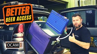 OCAM 4X4 Tilting Fridge Slide | Install & first thoughts! #overlanding #fridgeslide by Kenny B 9,479 views 2 years ago 10 minutes, 2 seconds