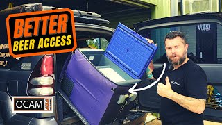 OCAM 4X4 Tilting Fridge Slide | Install & first thoughts! #overlanding #fridgeslide