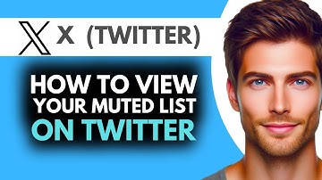 View Muted Accounts List on Twitter