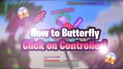 😱🔥How To Butterfly Click On Controller🔥😱 // 15CPS+