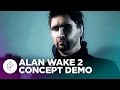 Remedy shows the unreleased Alan Wake 2 gameplay