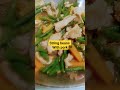 How to cook string beans #food #garlicshrimp #cooking #shortsviral