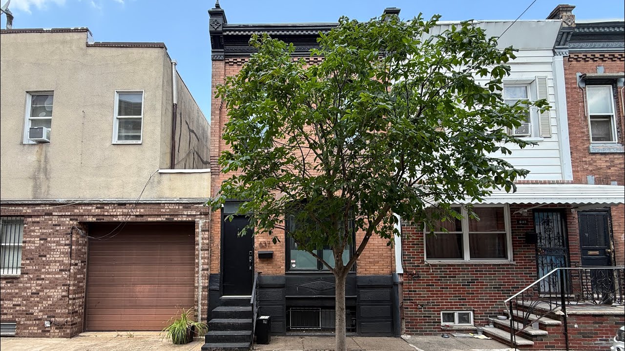 Обзор объекта недвижимости - Таунхаус на продажу в районе Белла Виста / Пассиунк Сквер в Филадель...