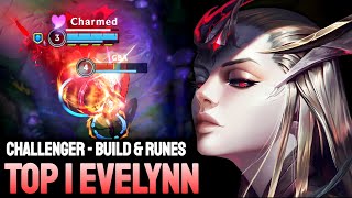 WILD RIFT EVELYNN - TOP 1 EVELYNN GAMEPLAY - CHALLENGER RANKED