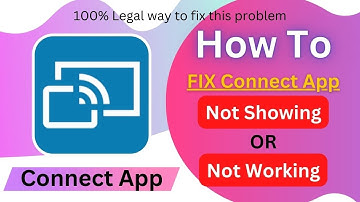 How to Fix Connect App in Windows 10 | Connect app not showing or not working |Real Solution|