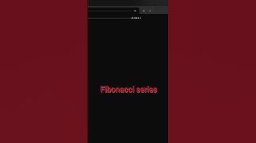 Fibonacci Series | C program | Dev-c++ #shorts