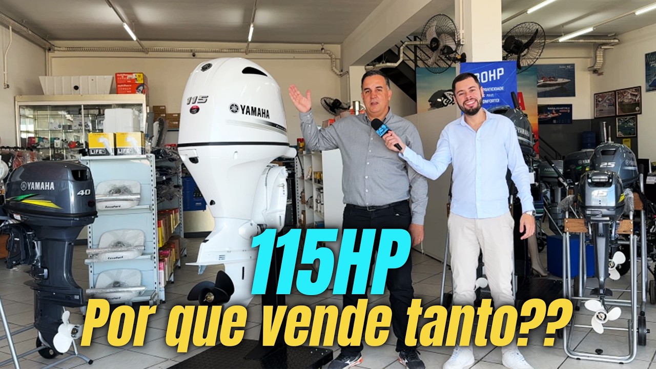 TUDO SOBRE O MOTOR 115HP da Yamaha!!! (REVIEW)