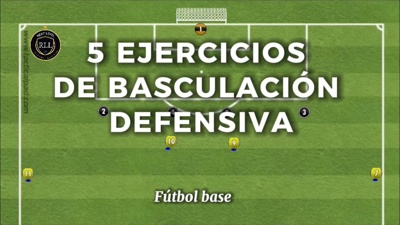 5 EJERCICIOS DE BASCULACIÓN LÍNEA DEFENSIVA