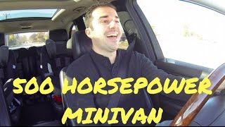 Fastest MINIVAN in the world! Mercedes-Benz R63 AMG!!!!