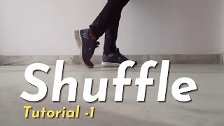 Shuffle Dance Tutorial| 3 Simple dance moves | Footwork Dance Tutorial 01  #shuffledancetutorial