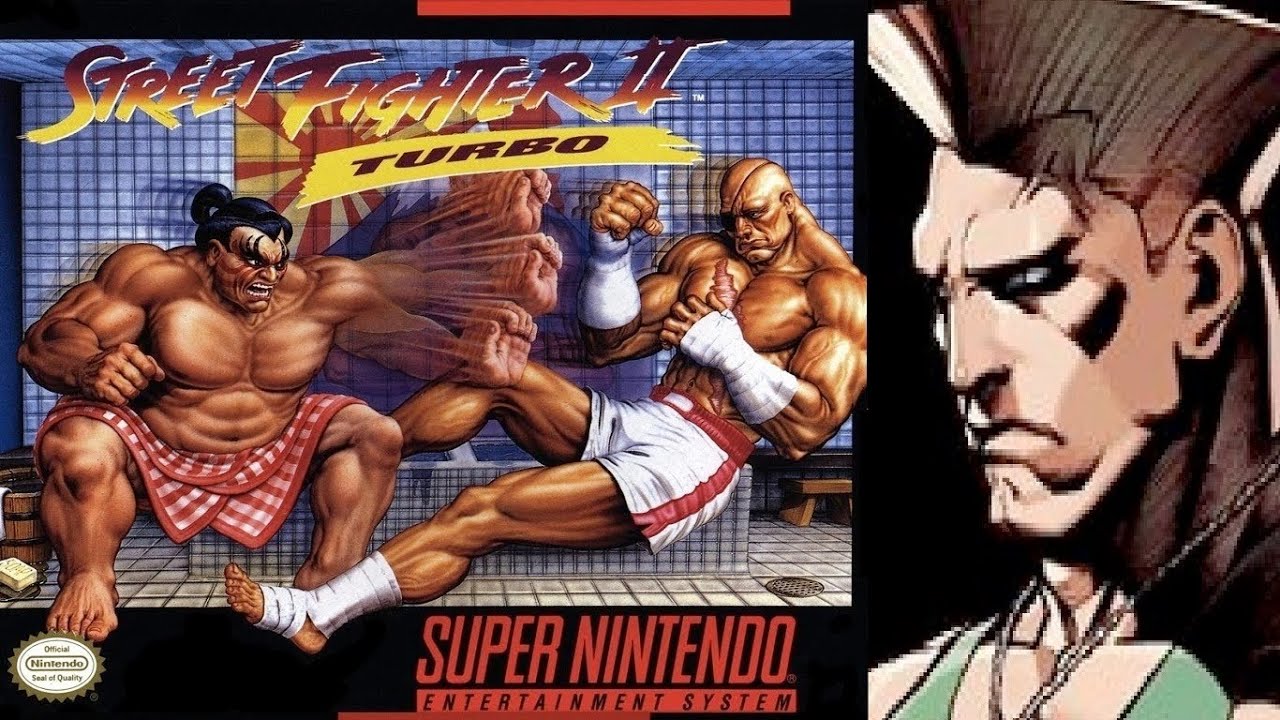 Street Fighter II Turbo - Hyper Fighting - Guile (SNES