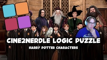 Cine2Nerdle | Logic Puzzle | Harry Potter Characters