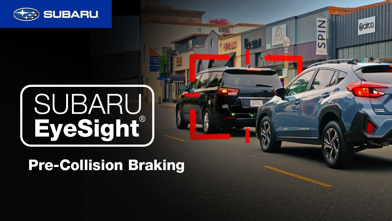 Pre Collision Braking System Subarunull
