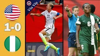 USA vs NGA 1-0 Goals & Extended Highlights | 2015 WWC