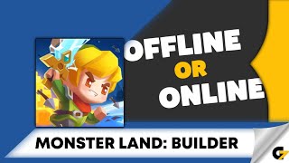 Monster Land: Builder game offline or online ? screenshot 4