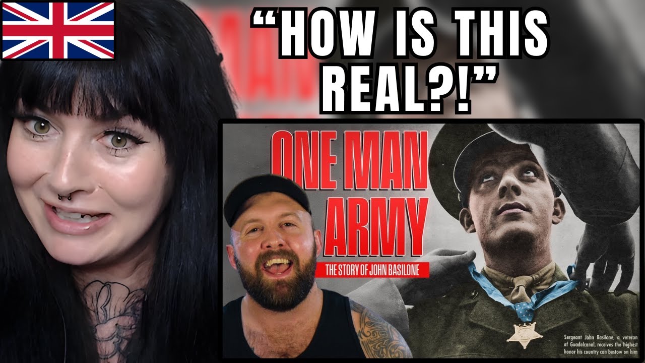 British Girl Reacts to 15 Marines vs 3000 🇺🇸 | The Legend of John Basilone