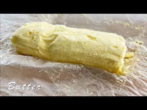 Video: Wie Man Butter Kocht