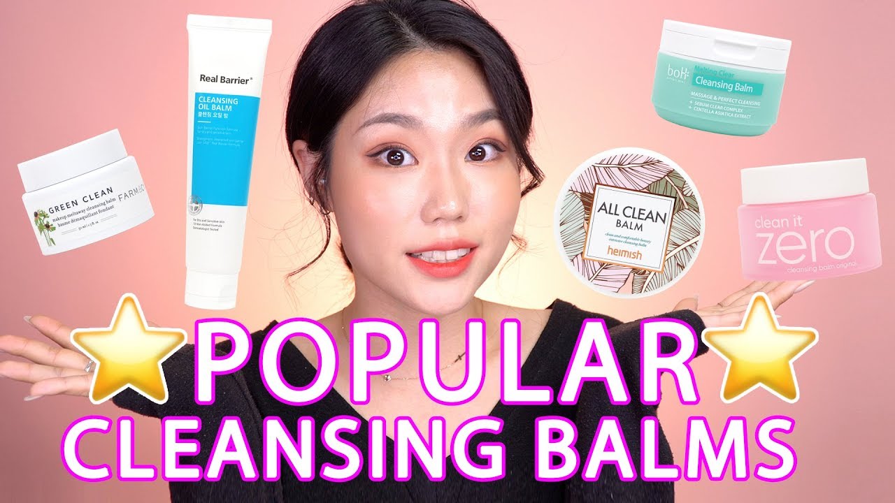 mixed makeup cleansing balm