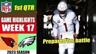 Arizona Cardinals vs Philadelphia Eagles WEEK 17 [FULL GAME] | NFL Highlights 2023