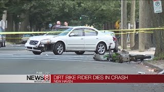 New Haven man dies in dirt bike accident