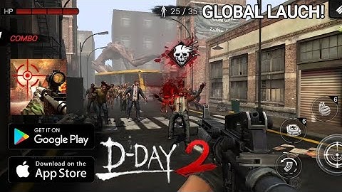 Zombie Shooting: D-Day 2 (ANDROID) GAMEPLAY
