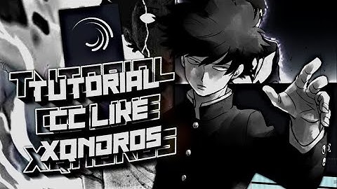 Tutorial Cc Like Xandros | Alight Motion Tutorial
