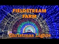 Christmas lights at fieldstream farm  drive through christmas light show  raleigh nc