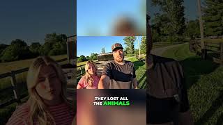 Fire Destroyed Farmhouse & Barn, Forced Sale! Sad Story #shorts