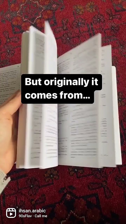 Download lagu English Words from Arabic Part 6