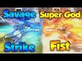 Savage Strike vs Super God Fist! Which is better? - Dragon Ball Xenoverse 2