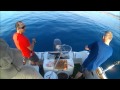 pescando brecas en mazarron 19 junio 2014